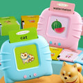 Talking Flash Card Montessori and Learning Toys, Electronic Audio Book Machine for Kids